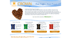 Desktop Screenshot of crown-beverage.com